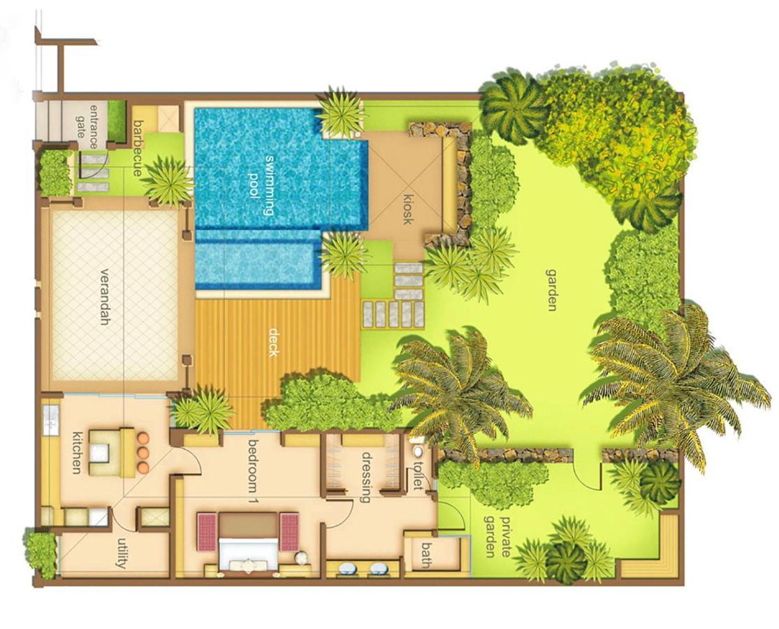 Villa Oasis Pereybere Beach Екстер'єр фото